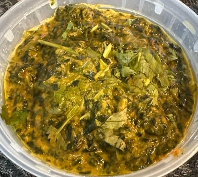 Saag Paneer.