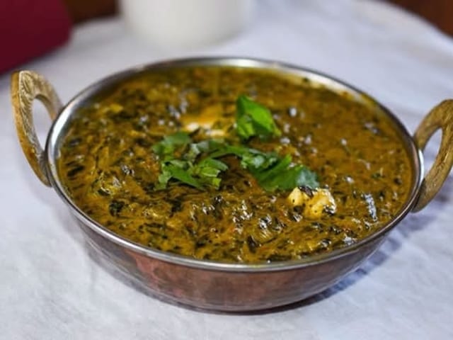 Saag Paneer.