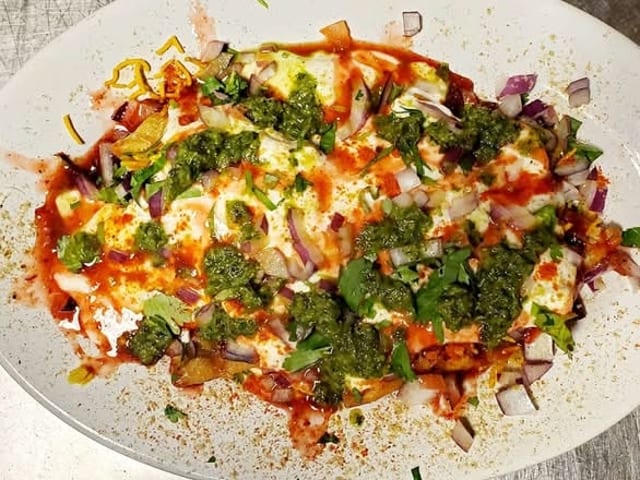 Samosa Chaat.