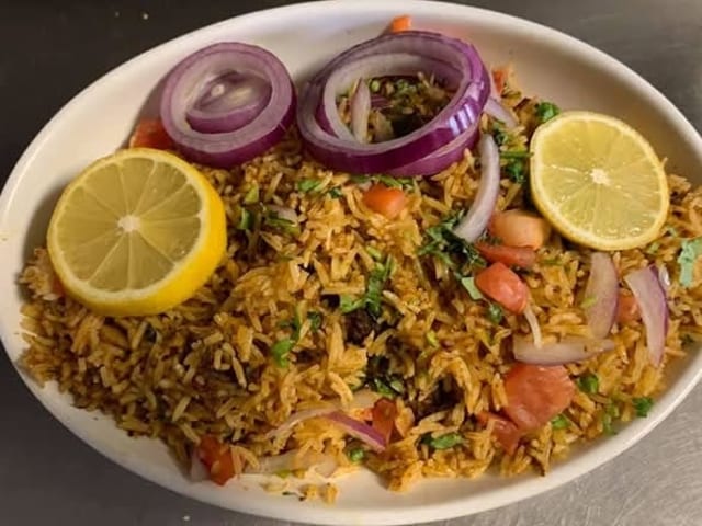 Vegetable Biryani.